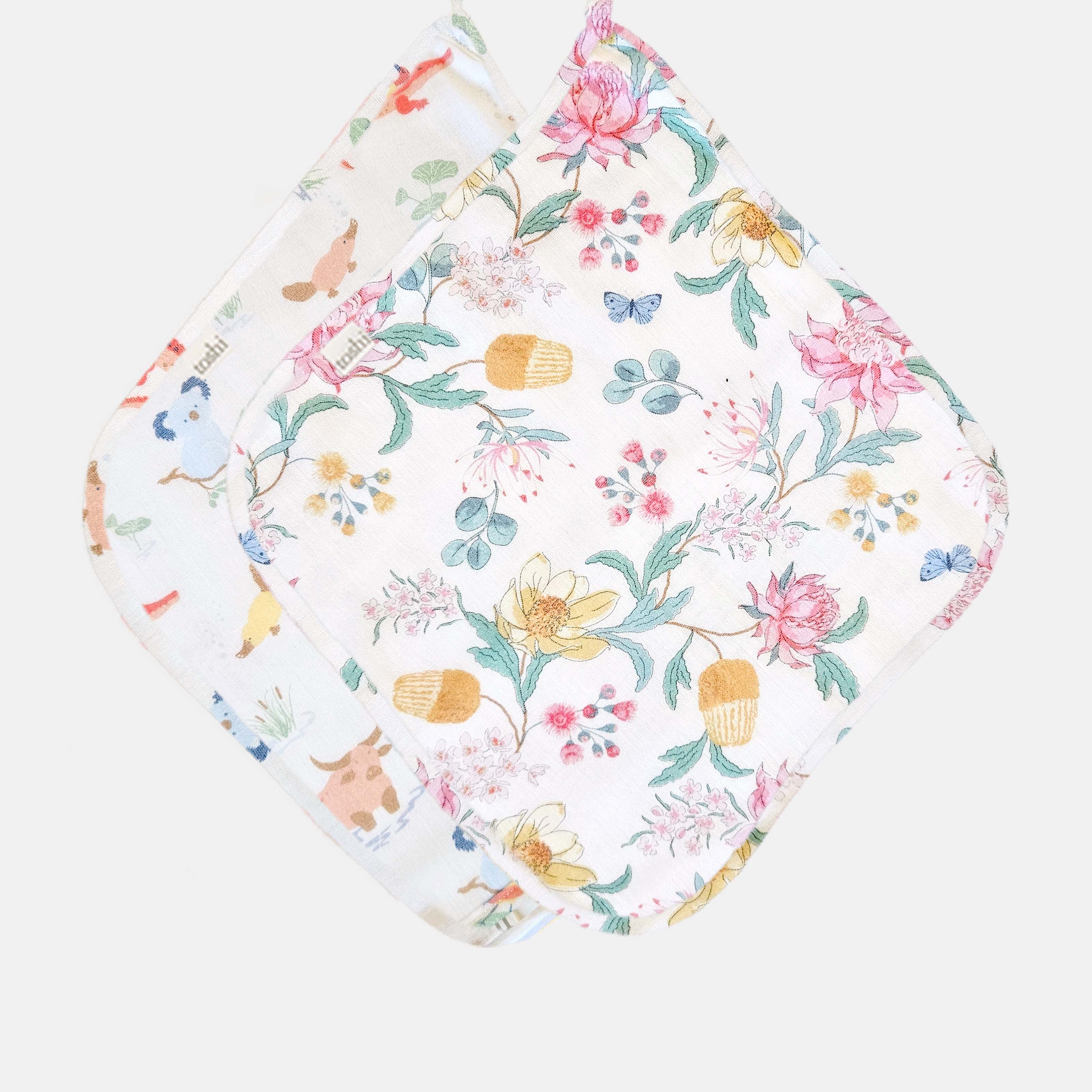 Baby Washcloth Muslin-2pcs