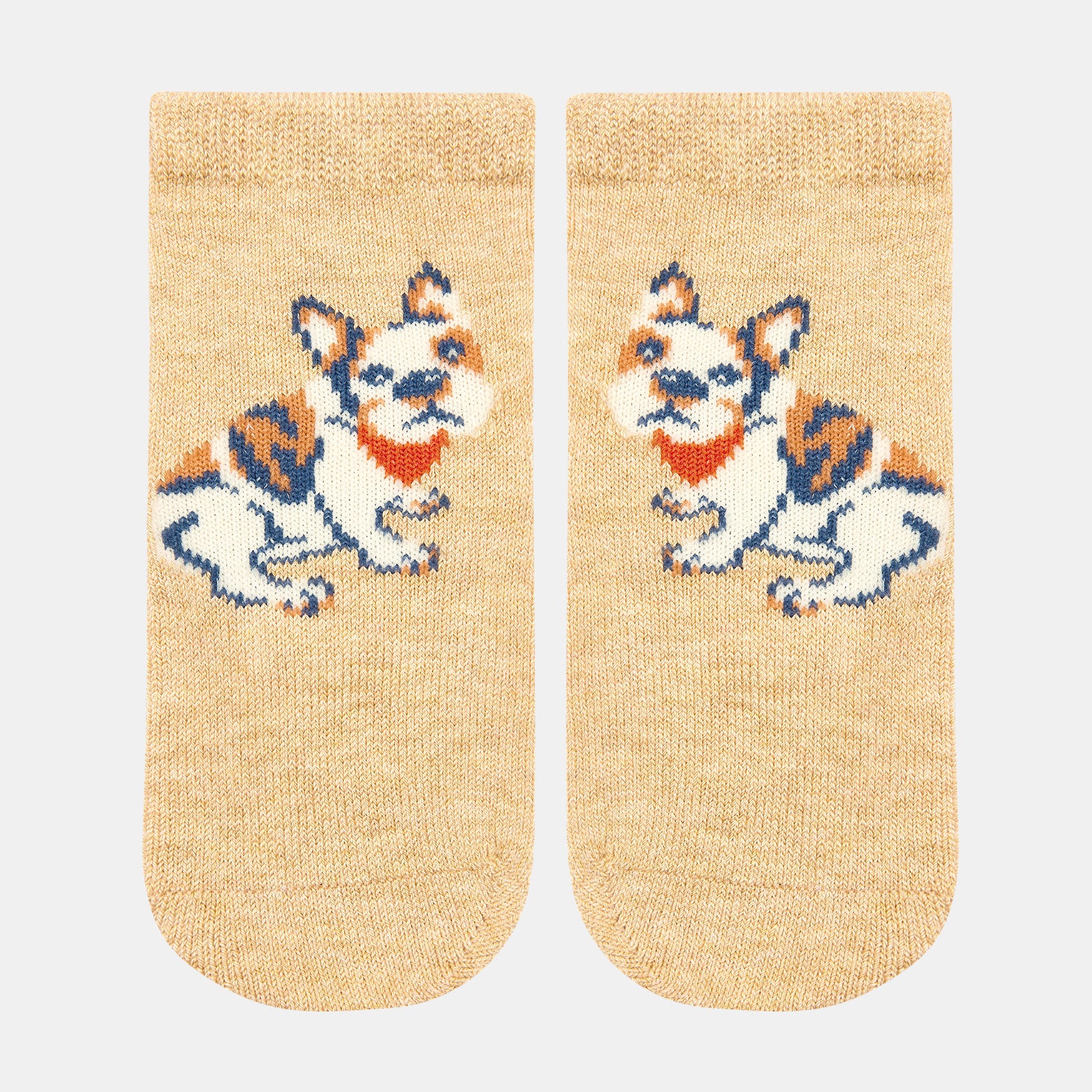 Organic Socks Ankle Jacquard