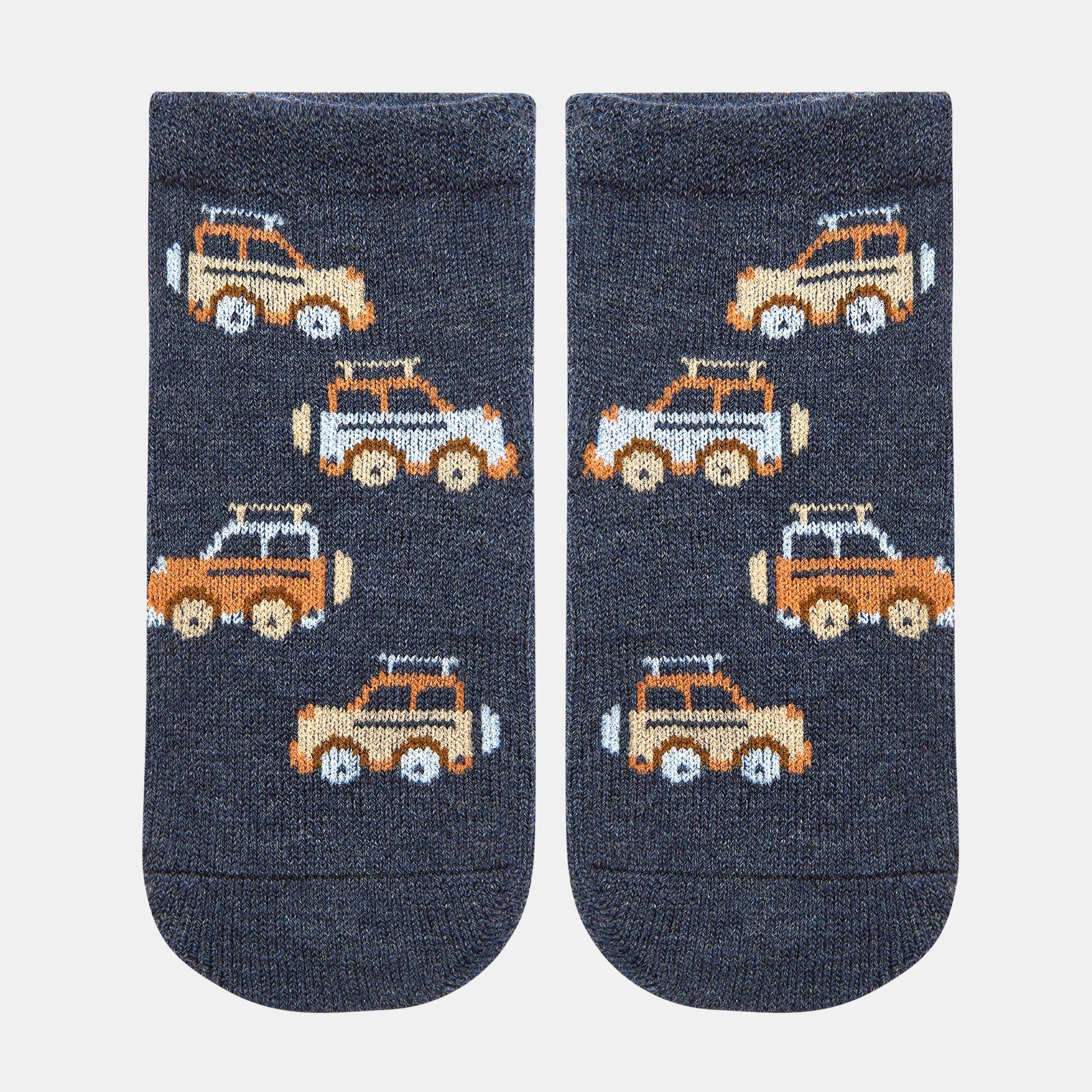 Organic Socks Ankle Jacquard