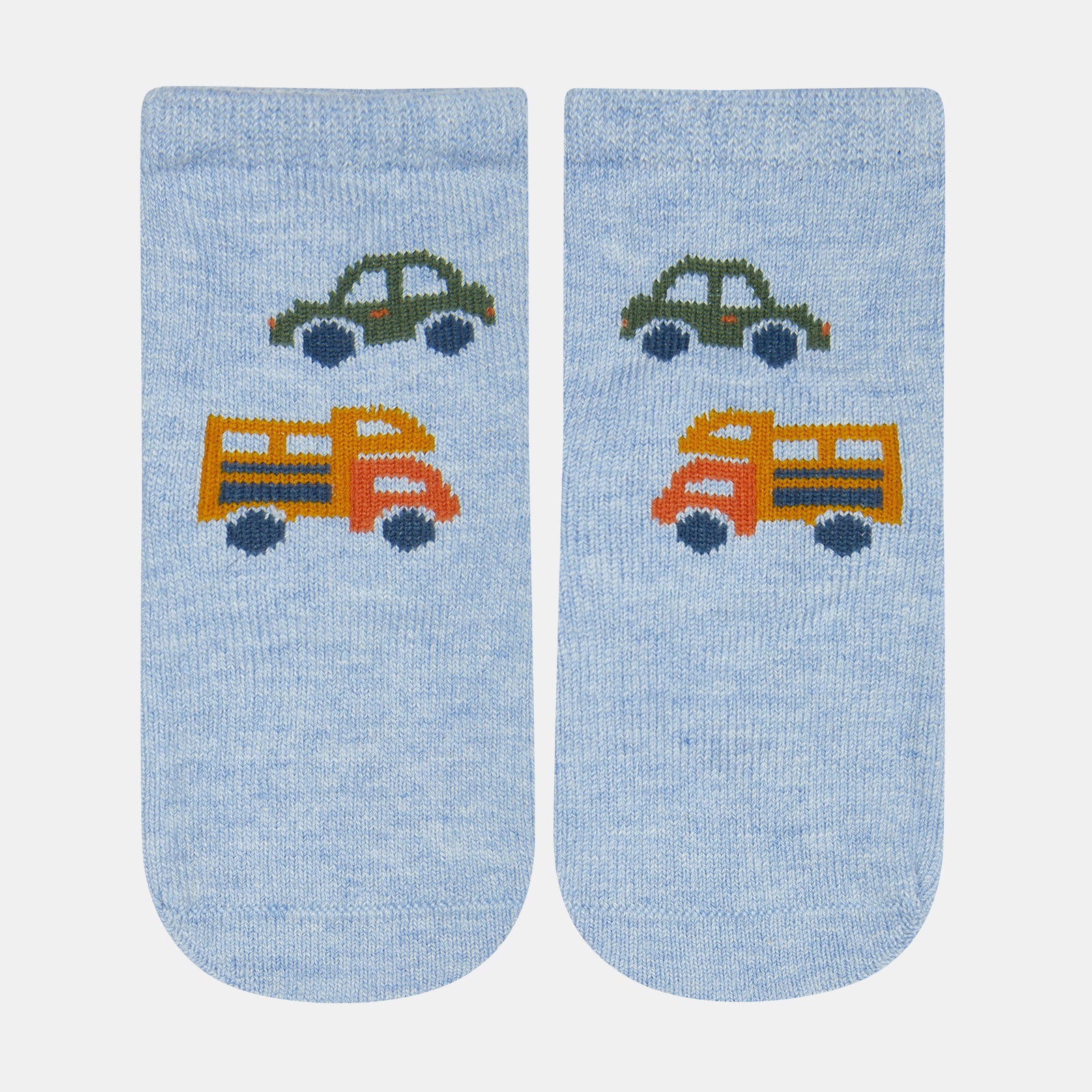 Organic Socks Ankle Jacquard