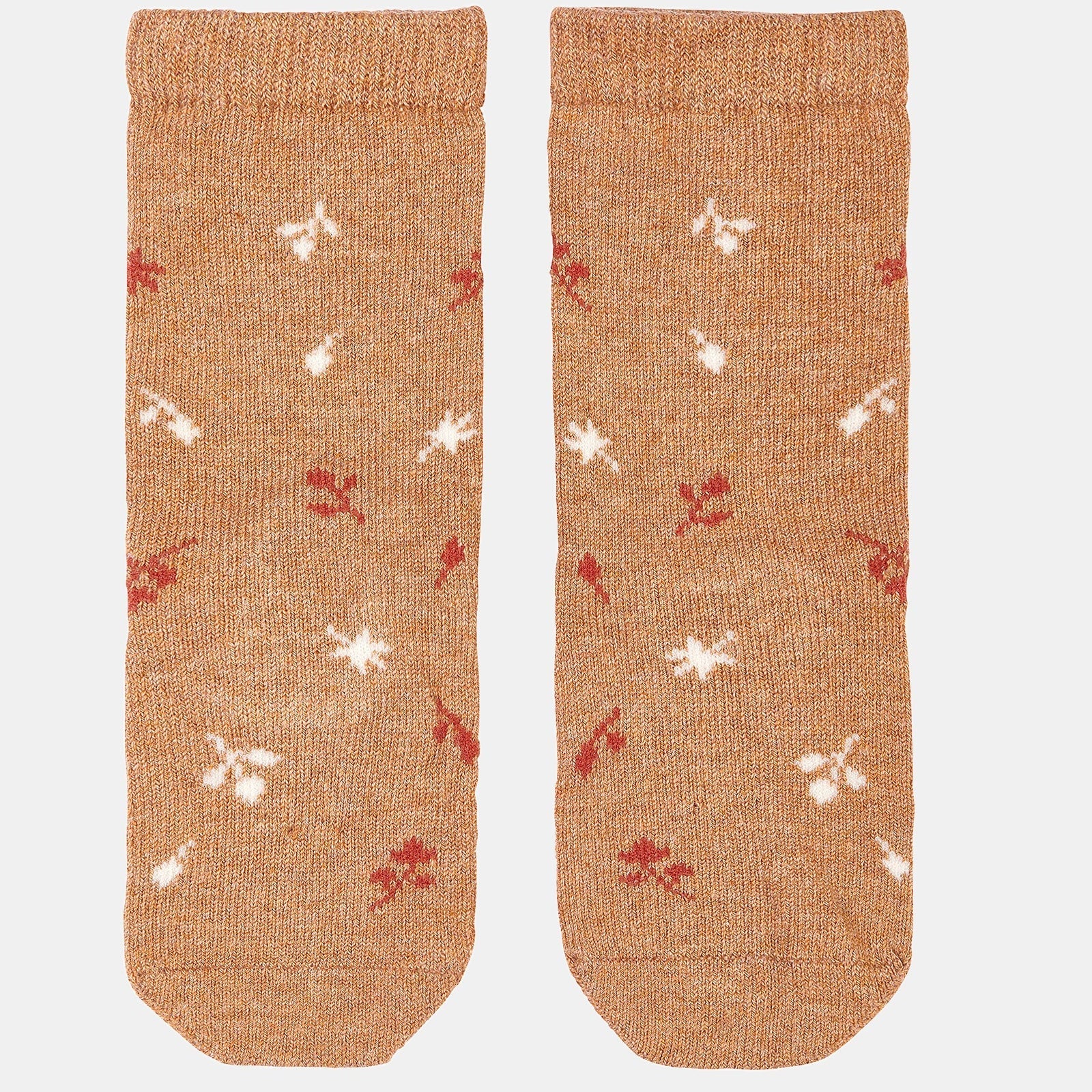 Organic Socks Knee Jacquard