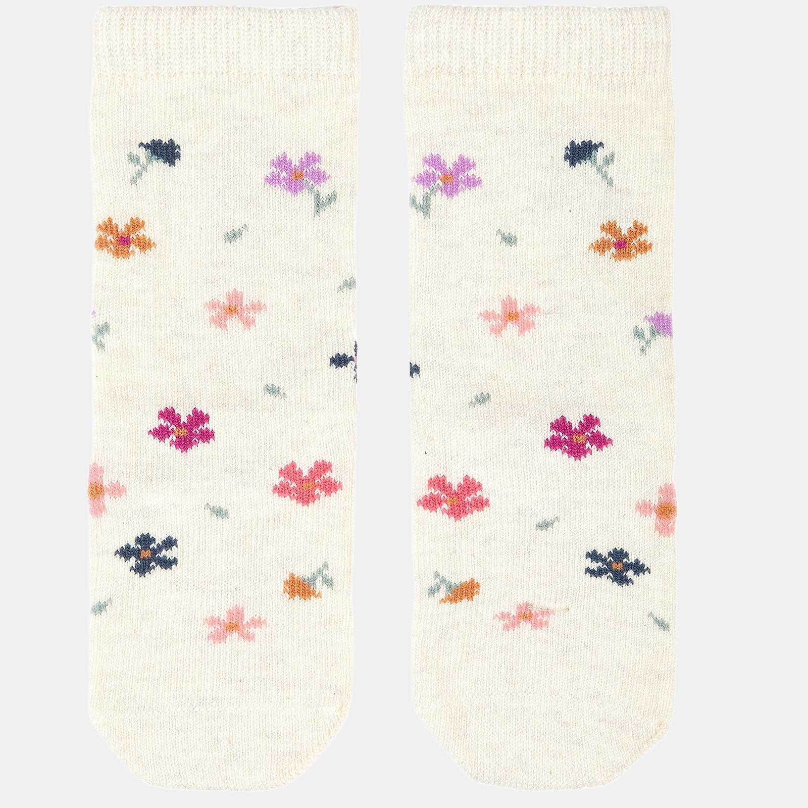 Organic Socks Knee Jacquard