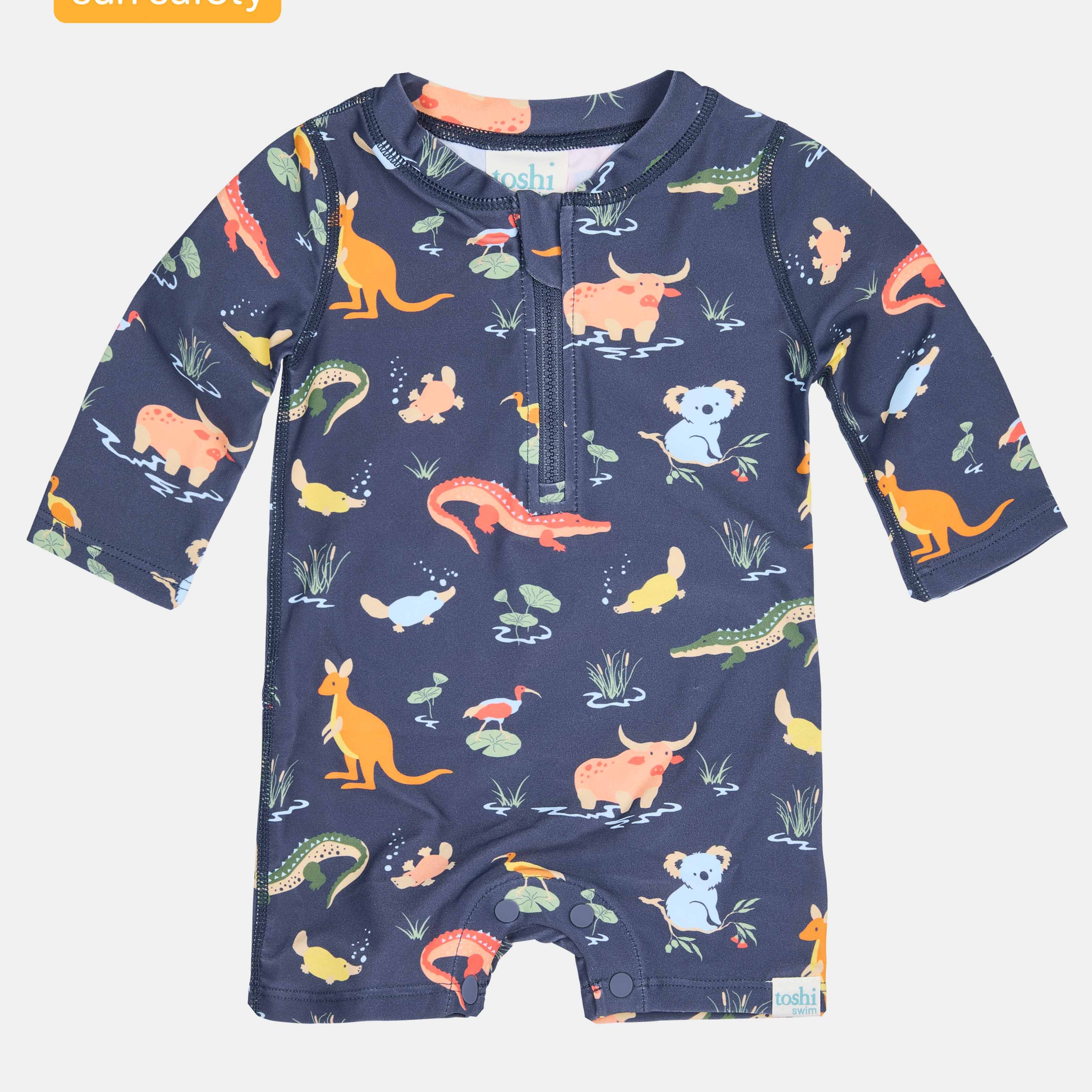 Swim Onesie L/S Splash