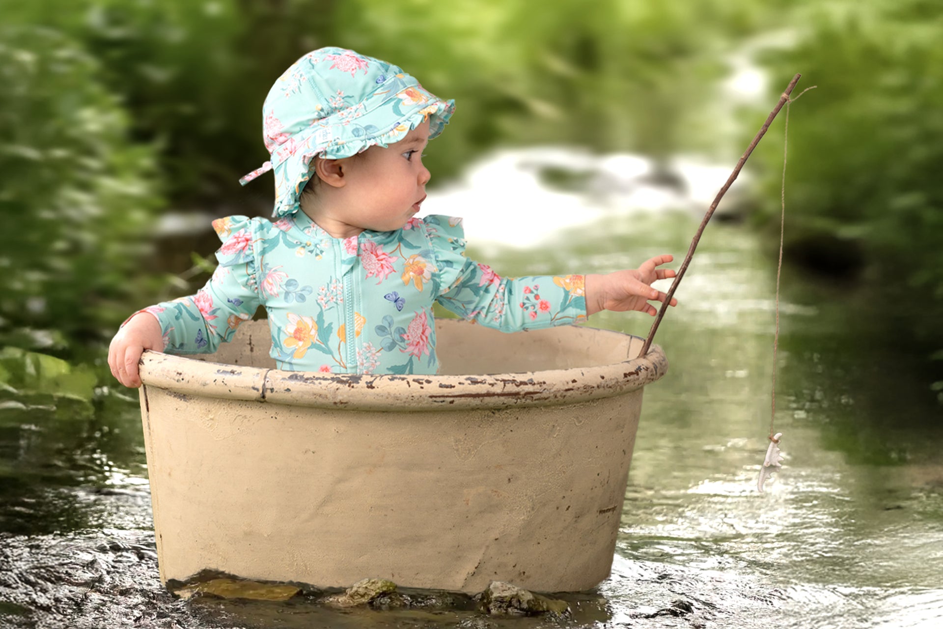 INFANTS SWIM ONE PIECE LOST PARADISE main image 1