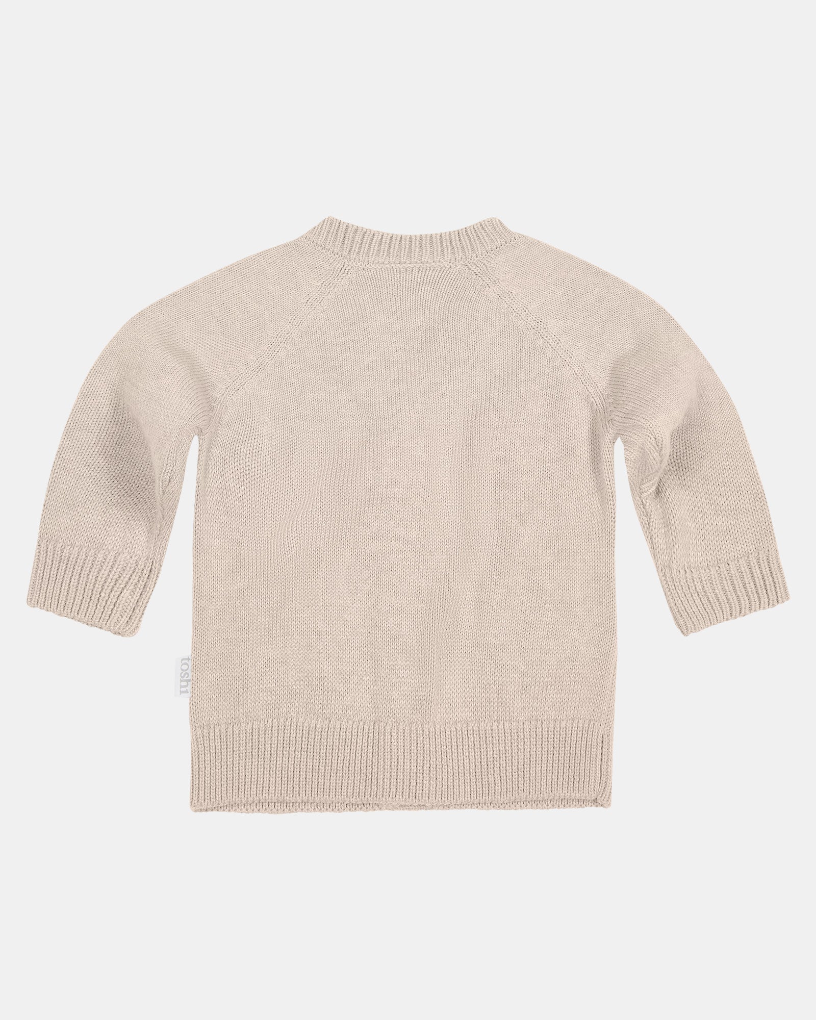 Baby Organic Cardigan | Beige Solid | 100% Organic Cotton Baby Organic Cardigan | Beige Solid | 100% Organic Cotton