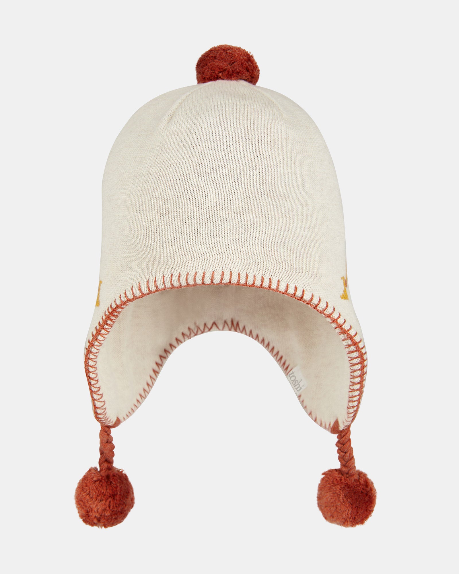 【ALEXANDER WANG】LOGO EARMUFF BEANIE logo earmuff beanie in ribbed wool stretch in BLACK