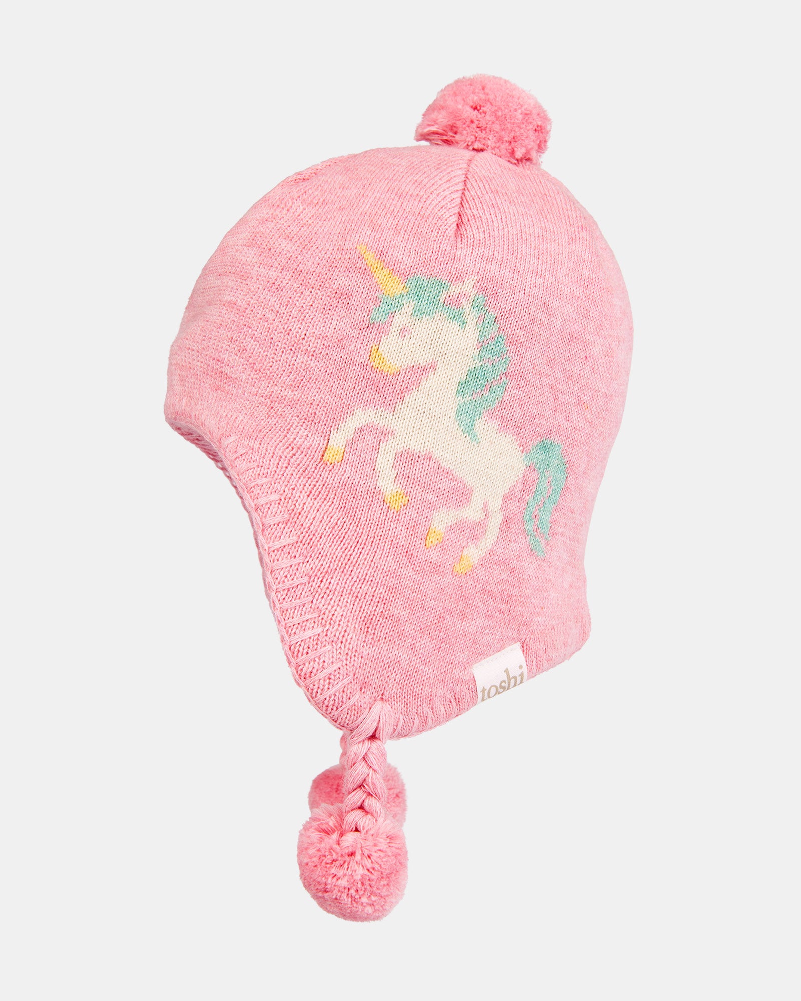 isecai Whimgy Beanie Blue×Pink Whimsy｜FINE GAUGE BEANIE – Origin